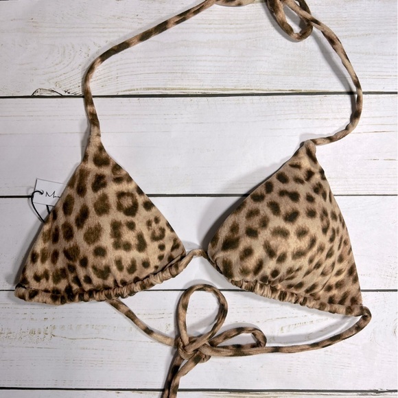 Monica Hansen Leopard Print Bikini - Picture 9 of 15